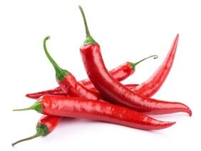 The active component of Hondroten gel is red hot pepper.