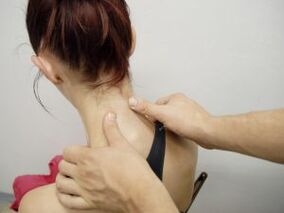 Massage for the treatment and prevention of cervical osteochondrosis